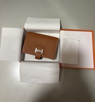 Hermes Bearn card holder  gold