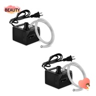 BEAUTY 2Pcs Aquarium Pumps, Aquarium 80GPH Filters, Ultra Quiet Hydroponic Systems 3W Fountain Pump