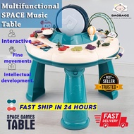 BAOBAOZ Multi-Function SPACE Educational Toy Piano Keyboard Game Activity Table for Baby Infant Todd