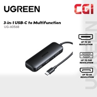Ugreen (CM260) 60568 3-in-1 USB-C to Multifunction (HDMI+VGA+DP)