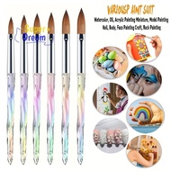 <Dream-t> 6Pcs Acrylic Nail Brush Set, Professional Nail Brushes For Acrylic Application Acrylic Pow