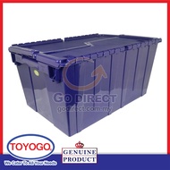 TOYOGO 58L Lockable Container (4628) Heavy Duty Plastic Stackable Nestable Security Bin Logistics Wa
