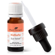 Plant Therapy KidSafe Ear Relief Essential Oil Ear Drops Blend Pre-Diluted 10 mL (1/3 oz) 100% Pure,