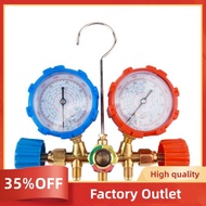 R134A Aircon Manifold Gauge Freon Pressure Gauge AC Manifold Gauge Set Factory Outlet