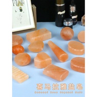 Salt Soap Himalayan Pure Natural Mineral Salt Stone Stone Salt Block Rose Handmade Soap Hot Compress