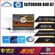 HP ELITEBOOK 840 G7 | i5-10TH GEN | 4GB/8GB/16GB DDR4 | 256GB SSD NVME | 14"SCREEN | FOR OFFICE & ST