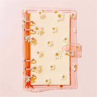 LILYandGIRL Kawaii Văn phòng phẩm Vòng lá rời 6 lỗ Tạp chí Binder A6 A5 Bìa sổ tay Vỏ kết dính văn h