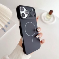 (IMP) CASE MAGSAFE AEROCAM iphone 11 Pro Max 12 Pro Max 13 Pro Max 14 Pro Max 15 Pro Max 16 Pro Max 