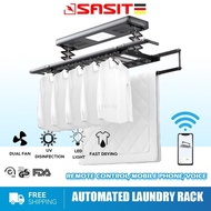 SAS Automated Laundry System Electric Clothes Drying Rack Smart Laundry Rack 5 Years Warranty+ standard Installation ware