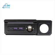 For  Jimny JB64  JB74W 2019-2023 RHD Compatible Car Charger with Dual USB and Type-C Charging Ports