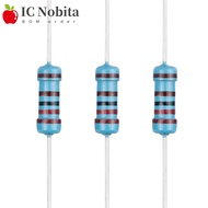 20pcs 1/2W Metal Film Resistor 0.5W 0.1R ~ 1M 2.2R 4.7R 10R 22R 47R 100R 220R 470R 1K 10K 100K 2.2 4