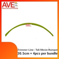 Trimmer Line | Tali mesin Rumput 30.5cm x 4pcs per bundle