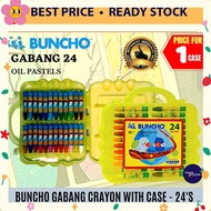 Buncho Gabang Oil Pastel Crayon (24'S)/Buncho Crayon / Oil Pastel / Gabang Crayon / Crayon in box 24