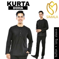 (RAYA 2027) KURTA DOHA Premium Osaka Cotton Long Sleeve  By SIMALA
