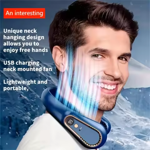 Fans handheld Floor standing fan Neck cooling tube Pocket fan Mini fan portable usb Ac portable Vent