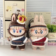 LABUBU Vinyl Doll 17cm38cm37cm58cm LABUBU Doll Baby Clothes Ethnic Tibetan Clothes