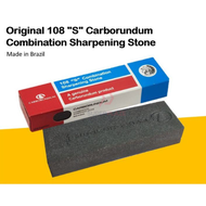 8 Inches 108S 100Percent Original Brazil S Combination Sharpening Stone Genuine Carborundum Sharpene