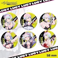 Cyberpunk: Edgerunners/Lucyna/CyberPunk Cyberpunk Edgerunners Merchandise Badge Series Badge/oiut