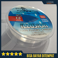 Senar Pancing leader Duraking illusion flouro carbon 25 m Ready 8 lb s/d 18 lb - Senar leader kuat C