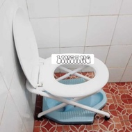 KOMPLIT Closet closed duduk Kursi Toilet Kloset WC Duduk Portable Kode