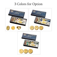 [LIS1] Wax Seal Stamp Kit with 3pcs and Bottle of Beads Spoon/Candle for Christmas Vintage Envelopes