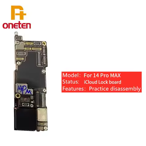 Lock iCloud Motherboard For iPhone 14 Plus Pro MAX SE3 Inter 64/128/256G/512G Swap CPU For Practice 