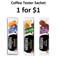 Nescafe Tester Sachet Latte Caramel/Hazelnut/Mocha *Bundle of 3*