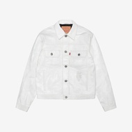 Levis Trucker Leather x Stussy Jacket Original Made in Italy