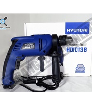 MESIN BOR 13mm HYUNDAI HDID138 / Mesin Bor Beton Hyundai impact Drill HDID 138