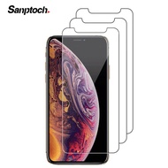 Sanptoch 3ชิ้น/ล็อตกระจกเทมเปอร์ปกป้องหน้าจอ2.5D 0.3มม.แก้วป้องกันสำหรับiPhone 11 12 13 14 Pro Max Mini X XS Max XRฟิล์มสำหรับiPhone 8 7 6 6S Plus SE 2020อุปกรณ์เสริม