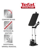 Tefal All-in-One Ironing IXEO+ Garment Steamer QT1510 Powerful Steam XL Water Tank Easy-Carry Removable Bass Flawless Glide
