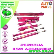 KSW Absorbers KShowa Shock Absorber Heavy Duty Kancil kembara Kenari Kelisa Myvi Alza