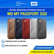 <Authorised Reseller> Western Digital WD My Passport SSD 500GB 1TB 2TB USB 3.2 Portable SSD Drive
