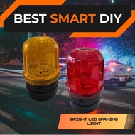 Heavy Duty Magnetic Car LED Revolving Warning Light blinker (Battery)1030