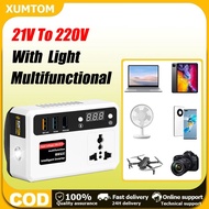 Portable Power Inverter Pure Sine Wave Inverter for 21V Battery Inverter 12v to 220v Power Inverter 