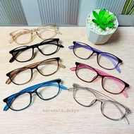 Frame 8010/ Square Glasses Flexible Frame Flexible/ Glasses Square Frame Minus Glasses