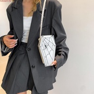 Unique Ghost Coffin Bag Gothic Style Skull Messenger Bag