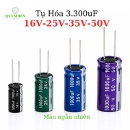 Capacitor 3300uf-16v 25v 35v 50v price for 1 capacitor - Linhkien HD