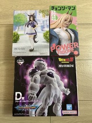 賽馬娘 東海帝王 模型、鏈鋸人 Power 模型、龍珠Z 弗利薩 模型