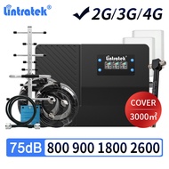 Lintratek Powerful Signal Booster 2G 3G 4G 800 900 1800 2100 Cellular Amplifier LTE 2600 B7 Mobile P