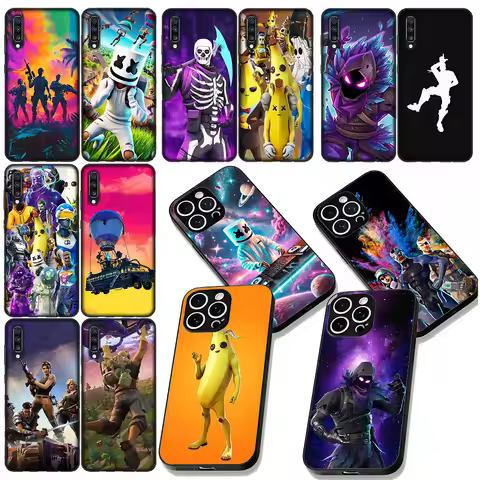 Wallpaper F-Fortnites-Lovely Phone Case for Samsung Galaxy S25 Edge S24 S23 FE Plus Ultra A16 A15 A5