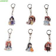 LANAFAY Mo Dao Zu Shi Keychain, Anime Wei Wuxian BL Anime Acrylic Keyring, Cosplay Mo Dao Zu Shi Mo 