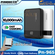 🌟 Original Pineng 🌟PN-965 Powerbank PN965 10000mAh Small Size PN965 Power Bank Travel Kampung Easy C