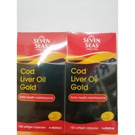 Seven Seas Cod Liver Oil Gold  2x100s (EXPIRY DATE: 31 AUG 2020)