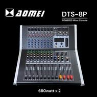 AOMEI DTS-8P Powered Mixer 680Watt x2 ( Ready Stock )