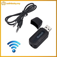 xo94bsby Tereo 3.5  Receiver Wireless For Car Music Audio Blutooth Adapter 3.5mm MY