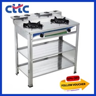 CTTC STORE gas stove Commercial use burner gas stove Multifunction gas stove doubl burner New product single burner gas stove gas stove rack burner stove 2 burner gas stove