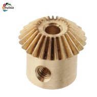 [chulisia] 0.5 Modulus Bevel Gear in Brass, Diameter of 25mm, Hole Range: 3 to 5mm