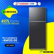 Samsung 427L 2 Door Inverter Optimal Fresh Power Cool Refrigerator Fridge - RT42CG6444B1ME