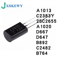 50pcs/lot C2383Y A1013 2SC2655 A1020 D667 B647 TO-92 power triode transistor to tube chip
